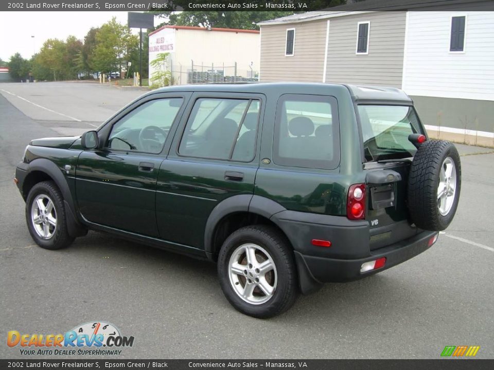 2002 Land Rover Freelander S Epsom Green / Black Photo #6