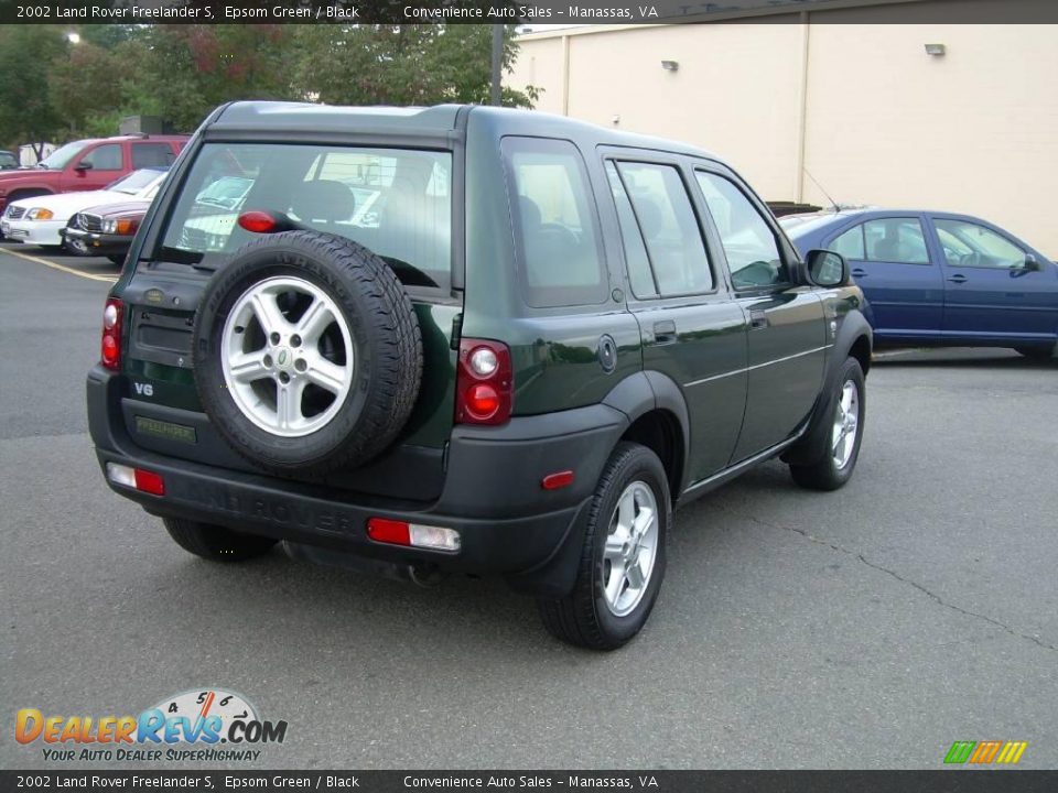 2002 Land Rover Freelander S Epsom Green / Black Photo #8