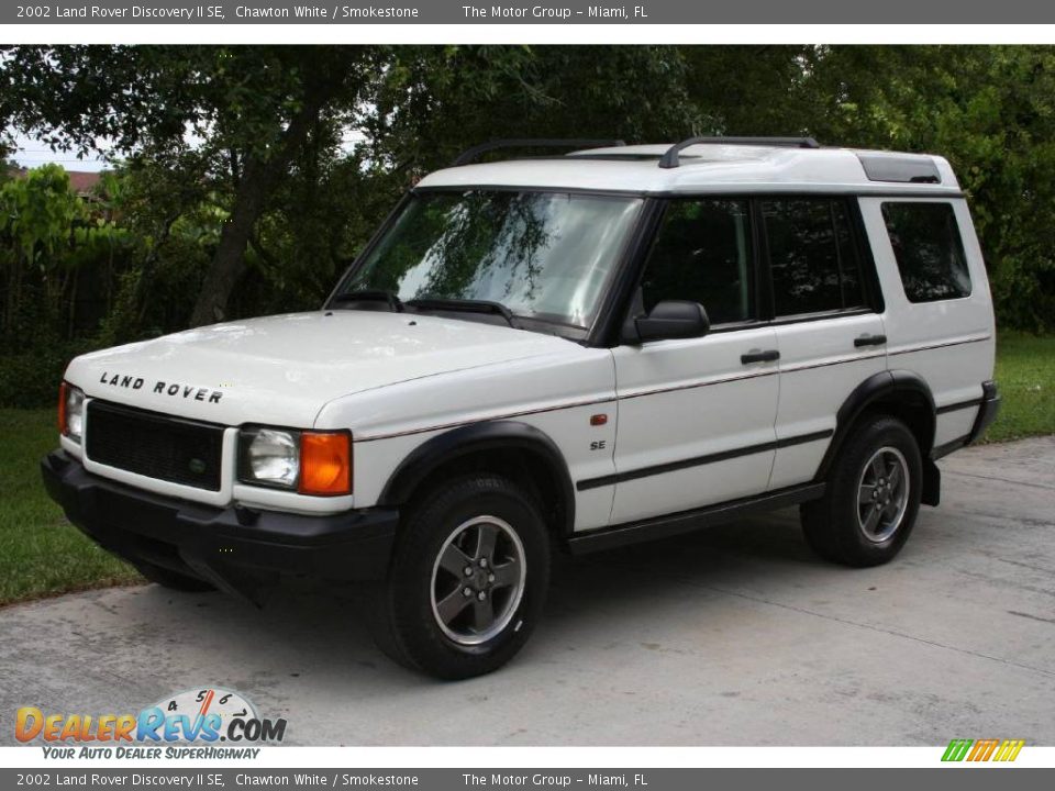 2002 Land Rover Discovery II SE Chawton White / Smokestone Photo #1