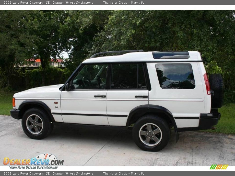 2002 Land Rover Discovery II SE Chawton White / Smokestone Photo #4