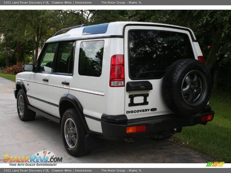 2002 Land Rover Discovery II SE Chawton White / Smokestone Photo #5