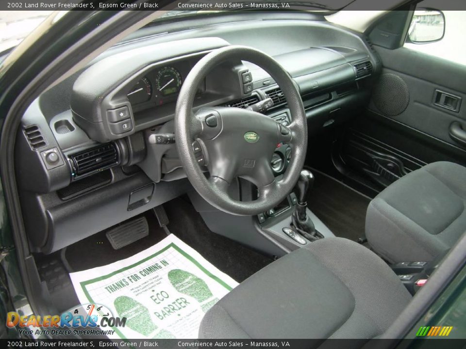 2002 Land Rover Freelander S Epsom Green / Black Photo #12