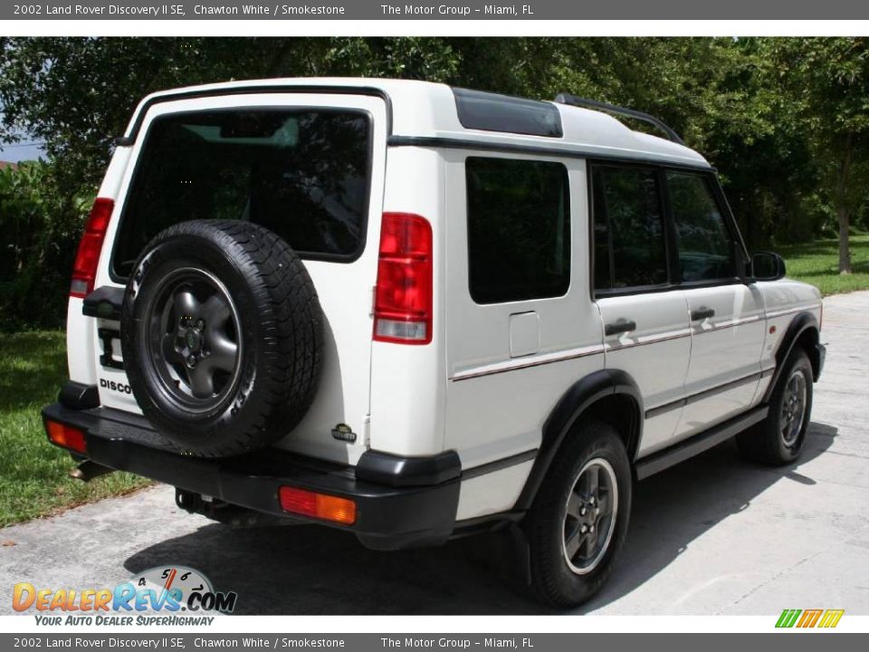 2002 Land Rover Discovery II SE Chawton White / Smokestone Photo #6