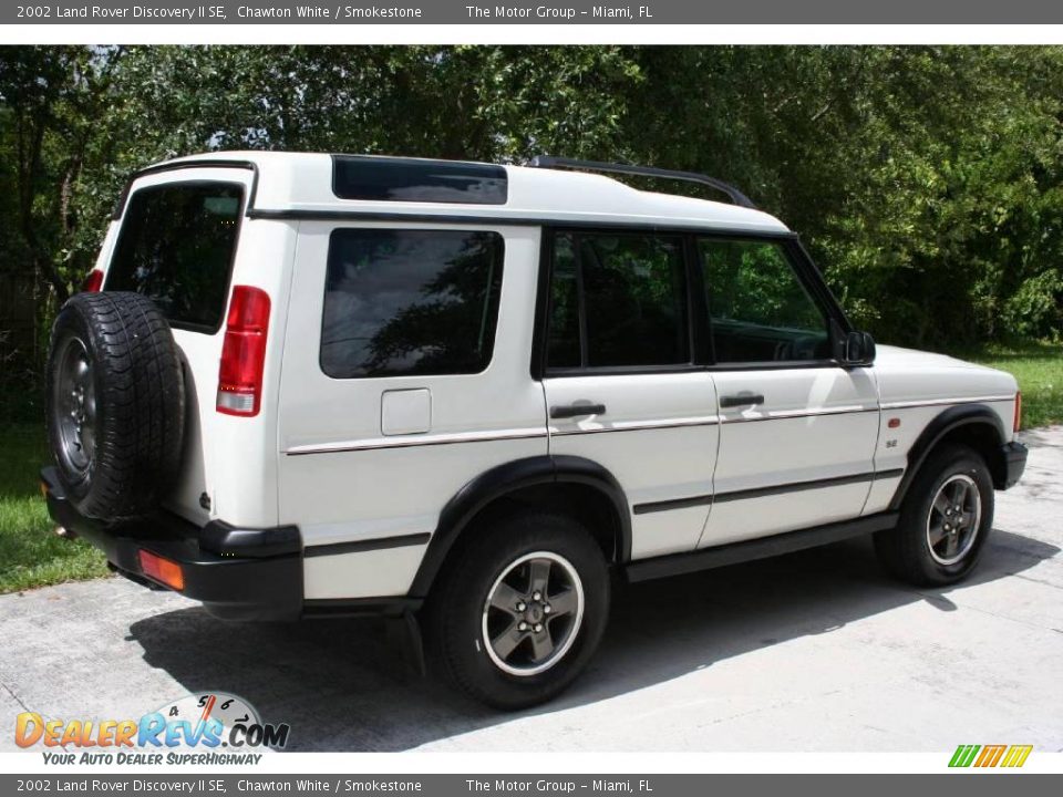 2002 Land Rover Discovery II SE Chawton White / Smokestone Photo #7