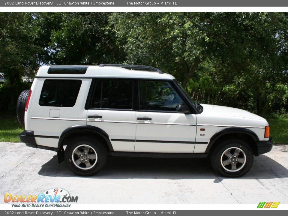 2002 Land Rover Discovery II SE Chawton White / Smokestone Photo #9