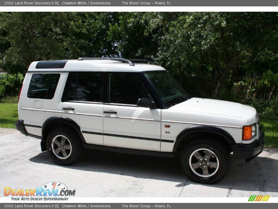 2002 Land Rover Discovery II SE Chawton White / Smokestone Photo #10