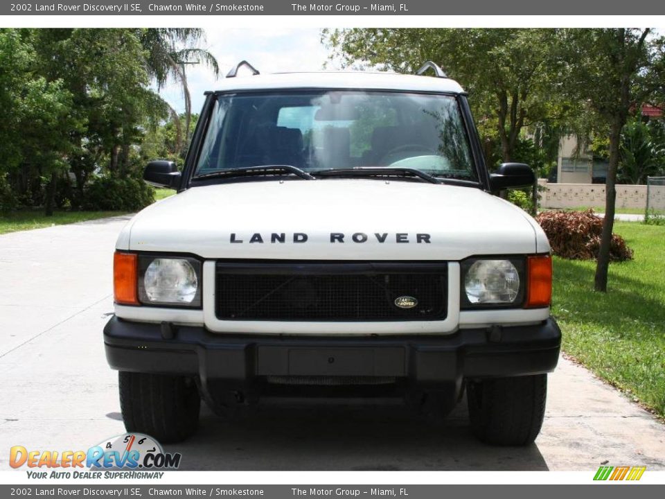 2002 Land Rover Discovery II SE Chawton White / Smokestone Photo #13