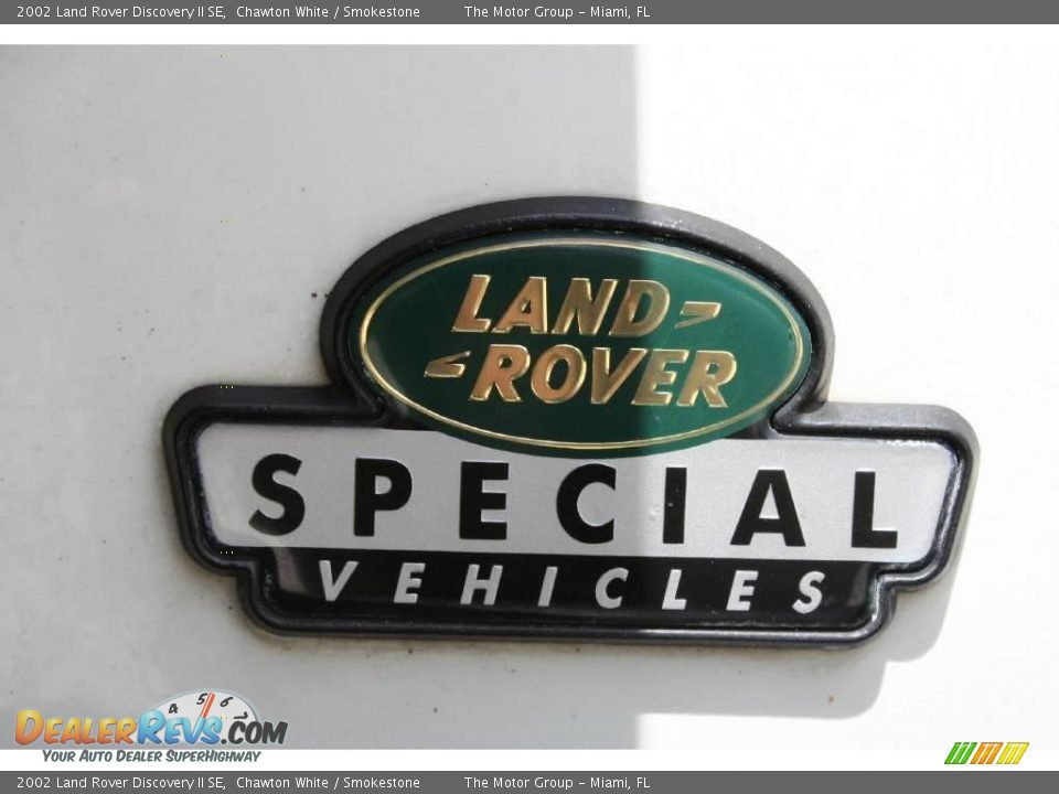 2002 Land Rover Discovery II SE Chawton White / Smokestone Photo #27