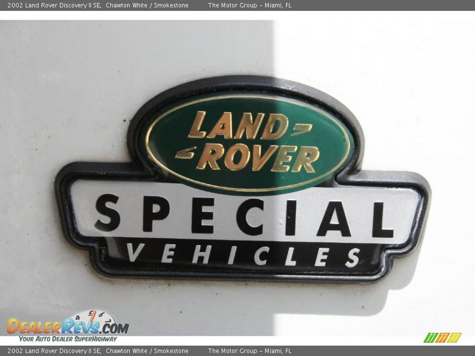 2002 Land Rover Discovery II SE Chawton White / Smokestone Photo #28