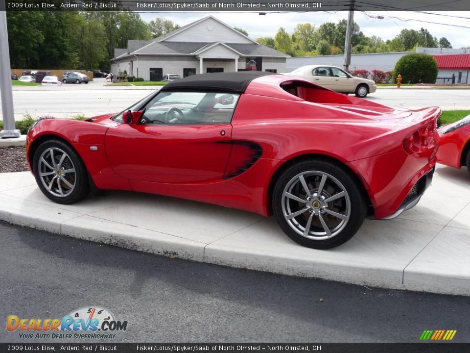2009 Lotus Elise Ardent Red / Biscuit Photo #8