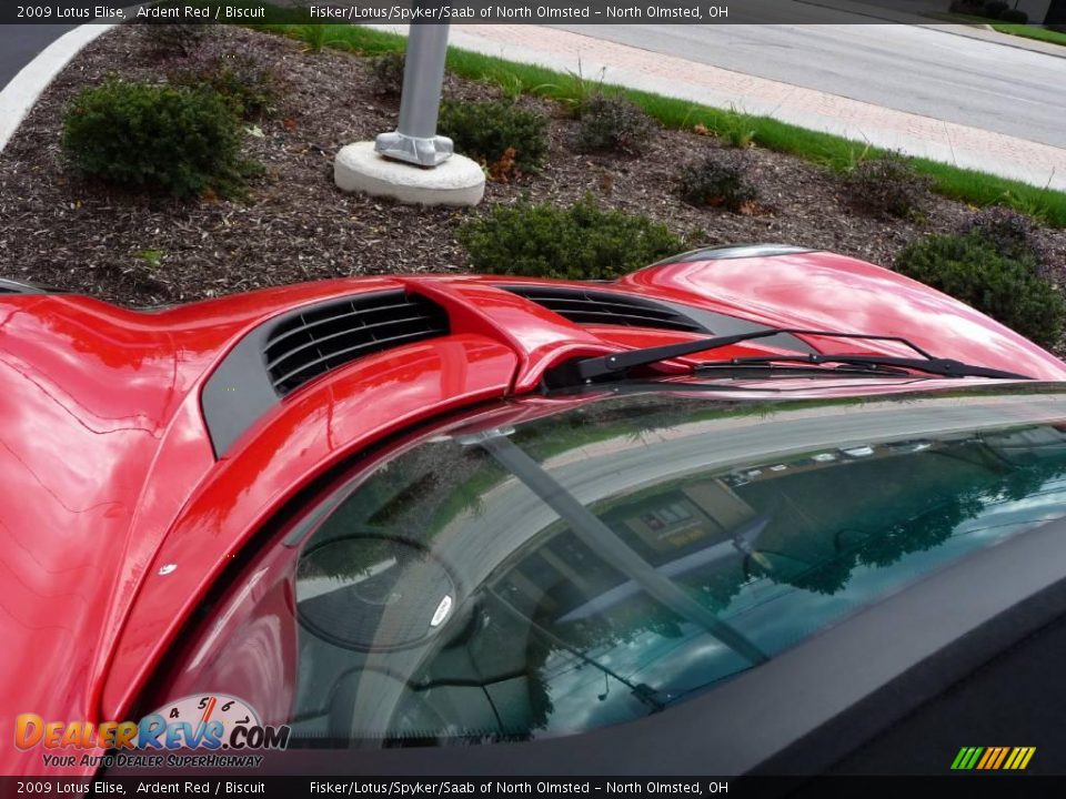 2009 Lotus Elise Ardent Red / Biscuit Photo #10