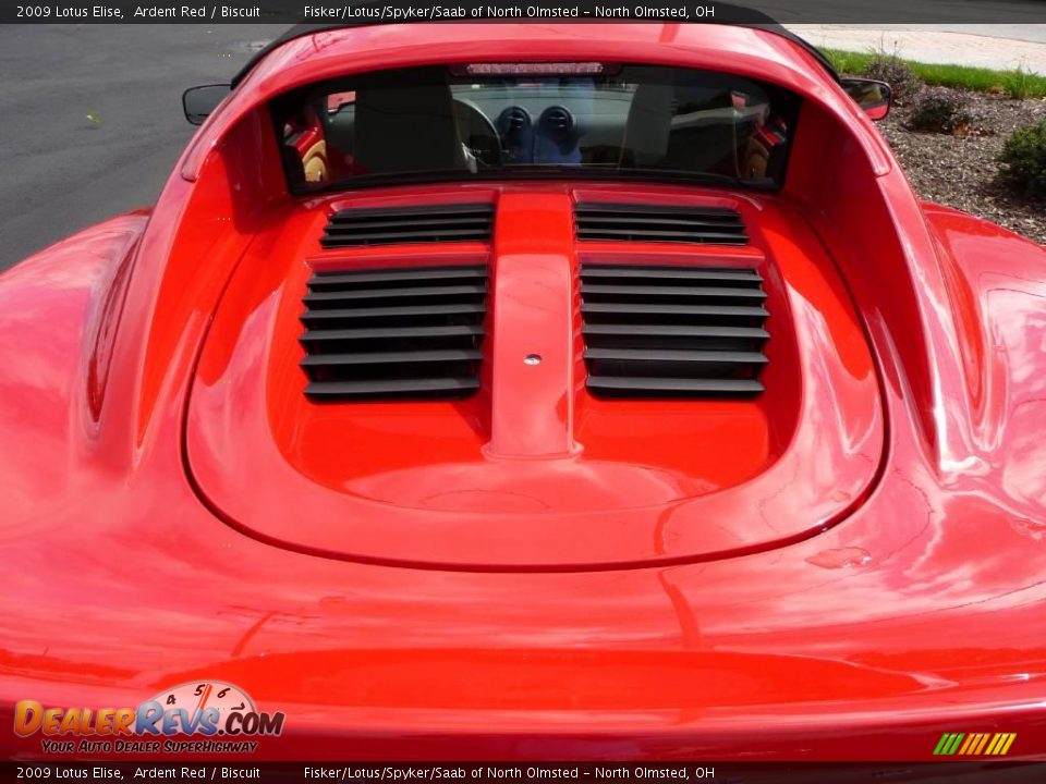 2009 Lotus Elise Ardent Red / Biscuit Photo #11