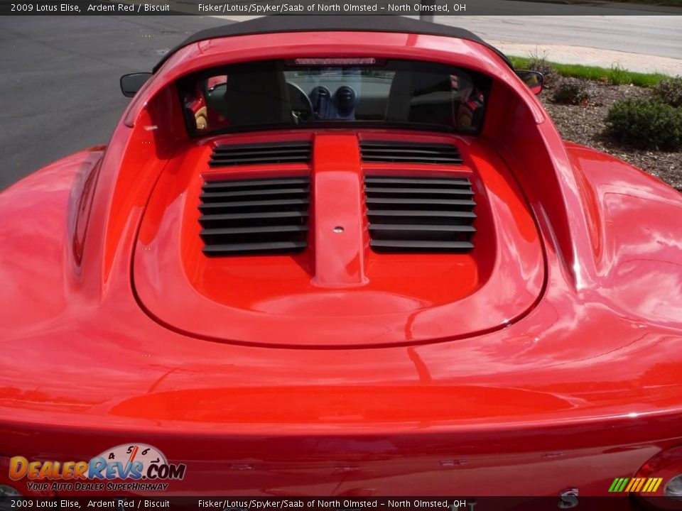 2009 Lotus Elise Ardent Red / Biscuit Photo #12