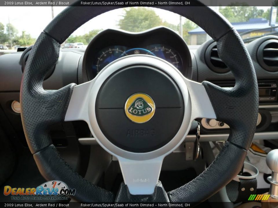 2009 Lotus Elise Ardent Red / Biscuit Photo #15