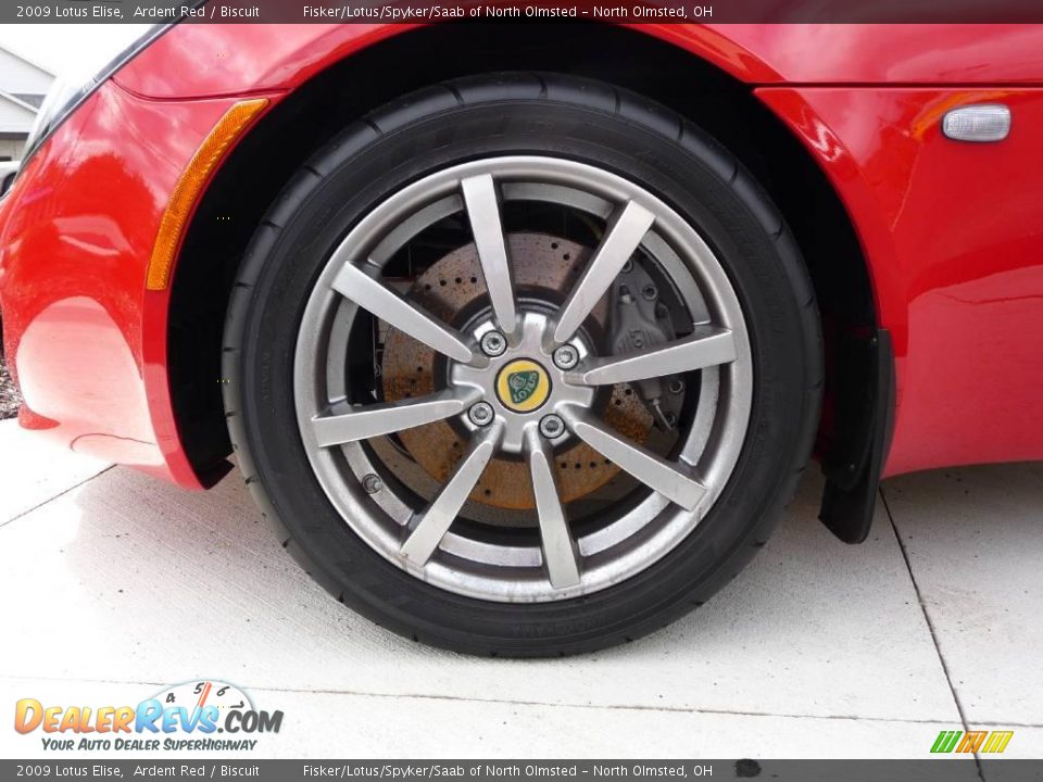 2009 Lotus Elise Ardent Red / Biscuit Photo #21