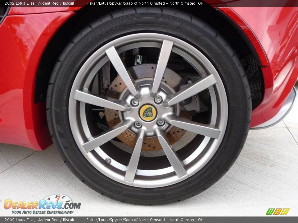 2009 Lotus Elise Ardent Red / Biscuit Photo #22