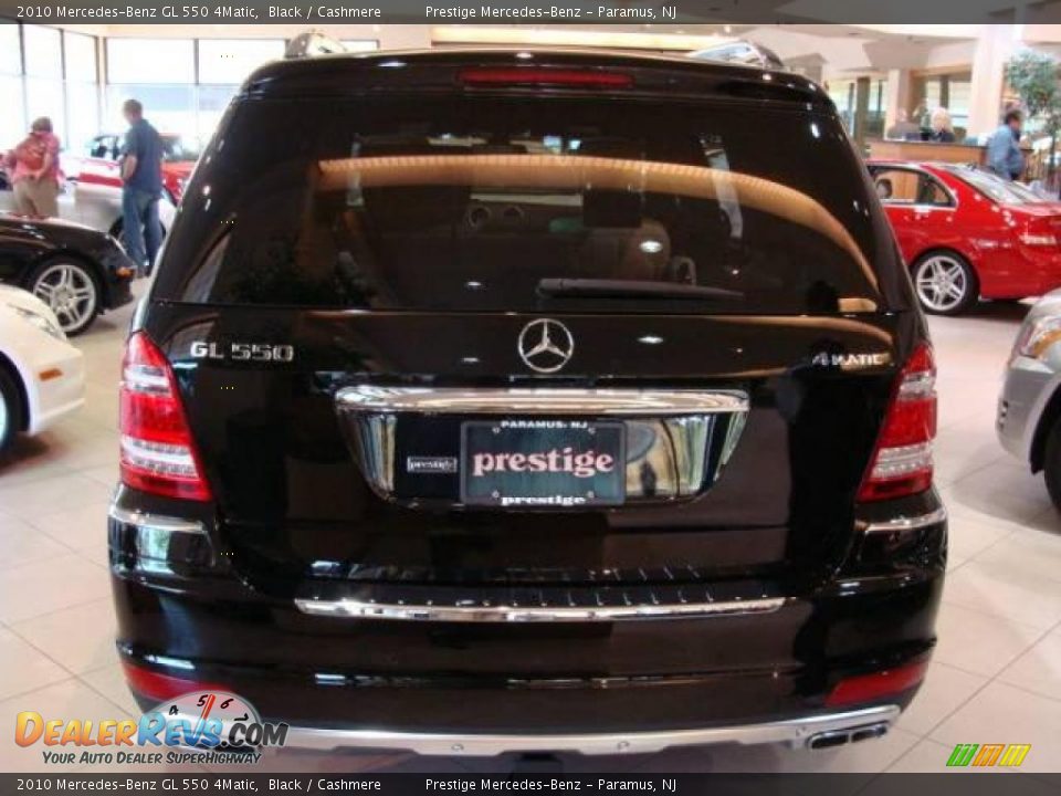 2010 Mercedes-Benz GL 550 4Matic Black / Cashmere Photo #5