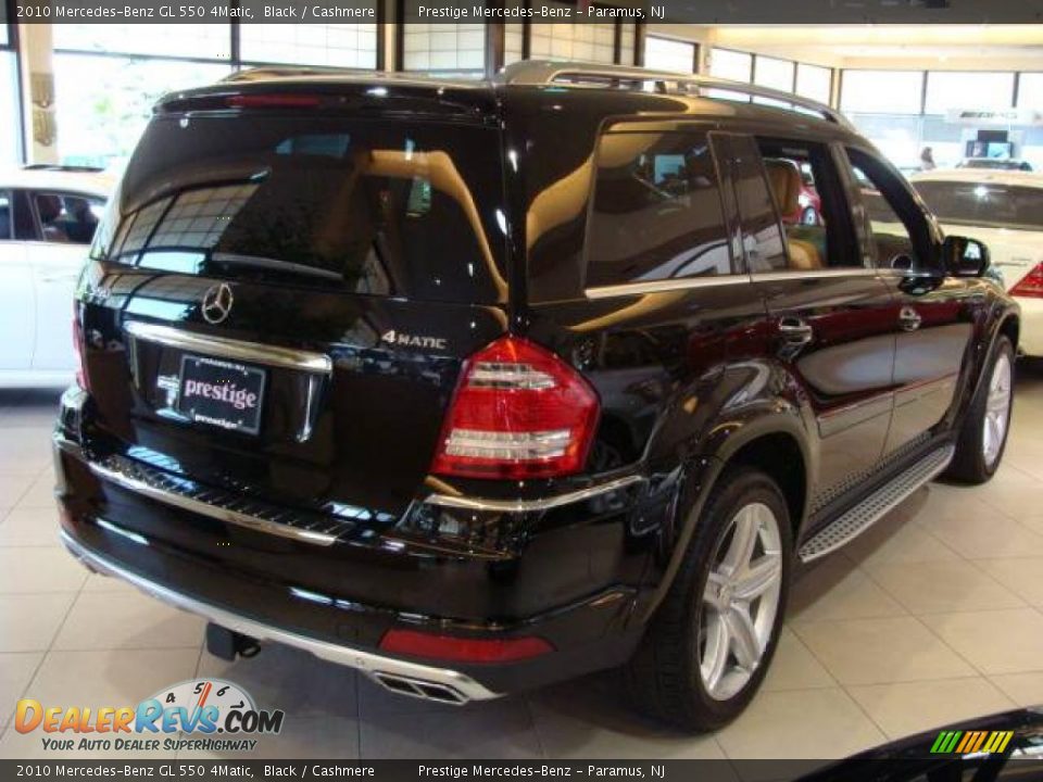 2010 Mercedes-Benz GL 550 4Matic Black / Cashmere Photo #6