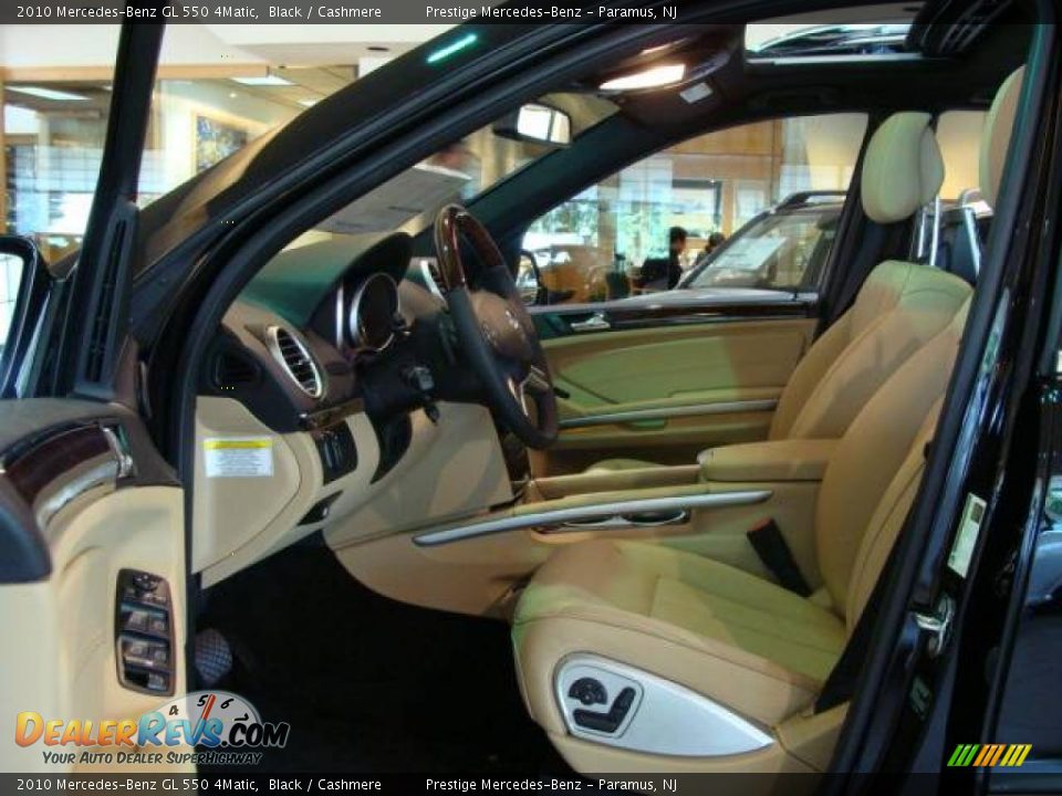 2010 Mercedes-Benz GL 550 4Matic Black / Cashmere Photo #8