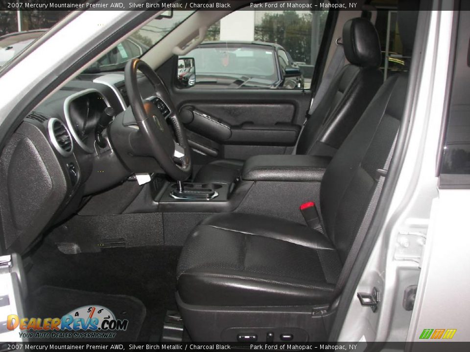 2007 Mercury Mountaineer Premier AWD Silver Birch Metallic / Charcoal Black Photo #5