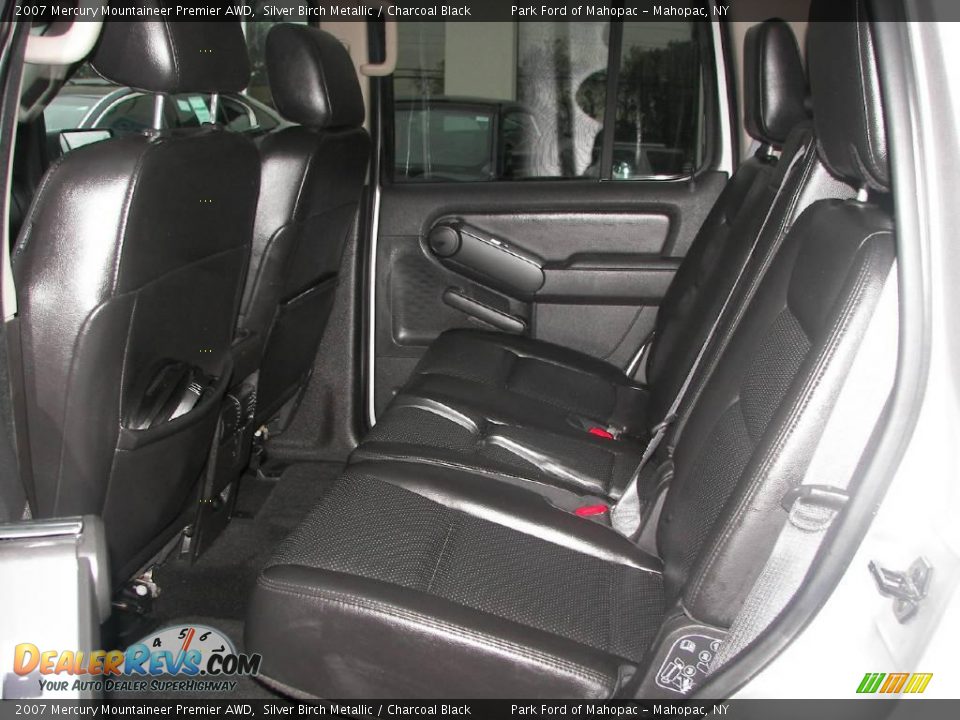 2007 Mercury Mountaineer Premier AWD Silver Birch Metallic / Charcoal Black Photo #6