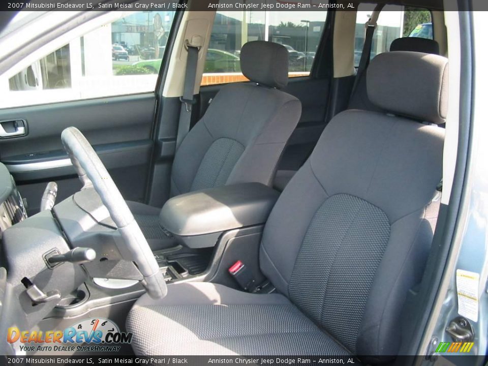 2007 Mitsubishi Endeavor LS Satin Meisai Gray Pearl / Black Photo #5