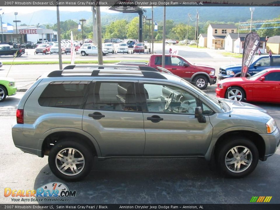 2007 Mitsubishi Endeavor LS Satin Meisai Gray Pearl / Black Photo #10