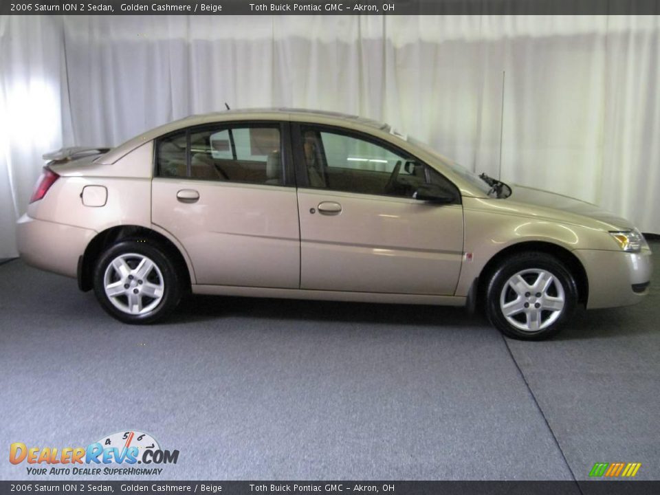 2006 Saturn ION 2 Sedan Golden Cashmere / Beige Photo #2