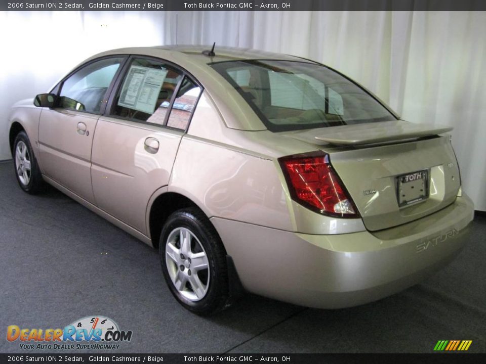2006 Saturn ION 2 Sedan Golden Cashmere / Beige Photo #4