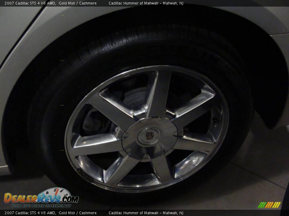 2007 Cadillac STS 4 V6 AWD Gold Mist / Cashmere Photo #7