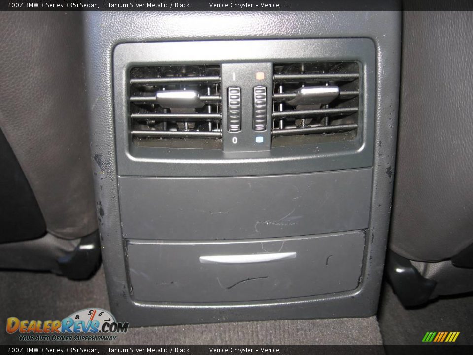 2007 BMW 3 Series 335i Sedan Titanium Silver Metallic / Black Photo #13