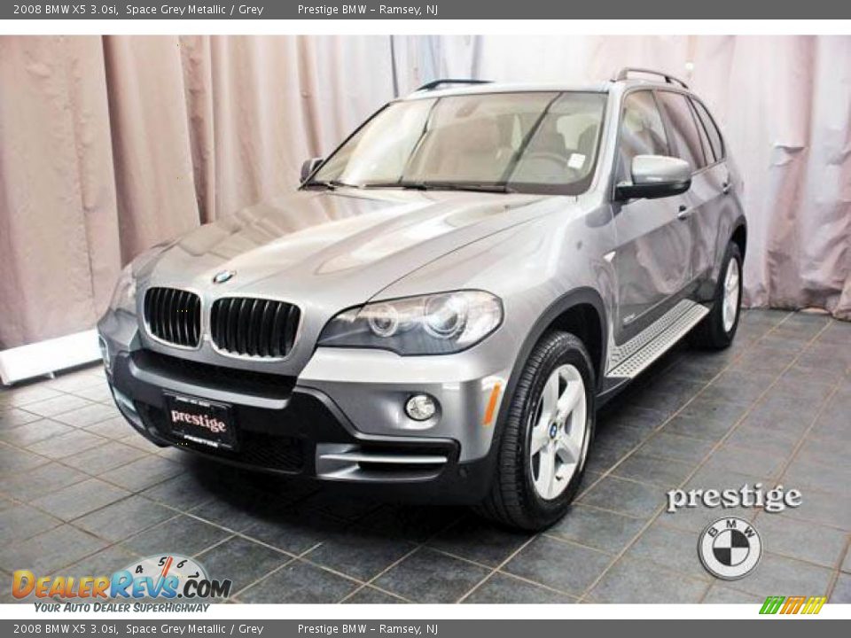 2008 BMW X5 3.0si Space Grey Metallic / Grey Photo #1