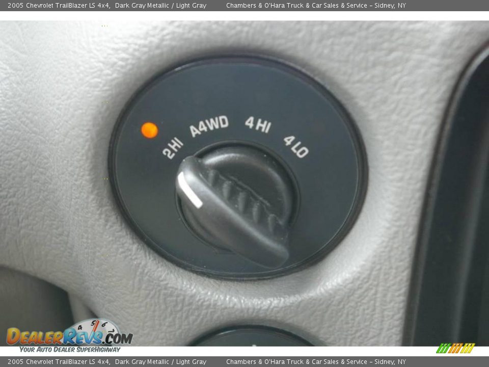 2005 Chevrolet TrailBlazer LS 4x4 Dark Gray Metallic / Light Gray Photo #6
