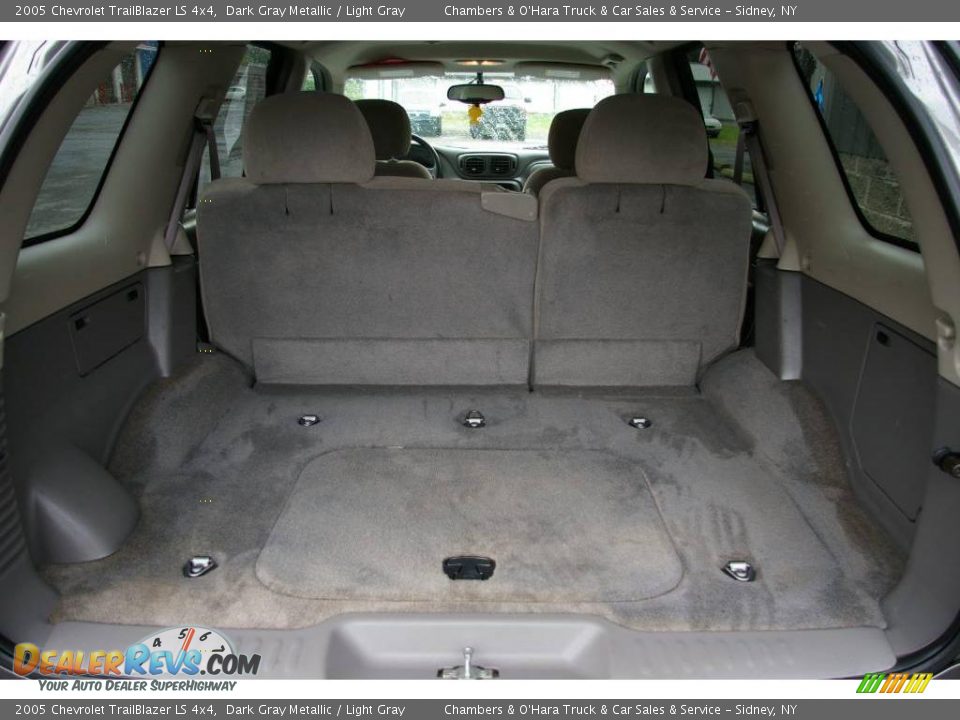 2005 Chevrolet TrailBlazer LS 4x4 Dark Gray Metallic / Light Gray Photo #9