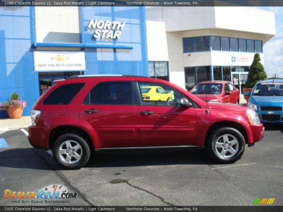 2005 Chevrolet Equinox LS Salsa Red Metallic / Light Cashmere Photo #2