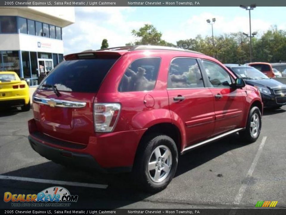 2005 Chevrolet Equinox LS Salsa Red Metallic / Light Cashmere Photo #3