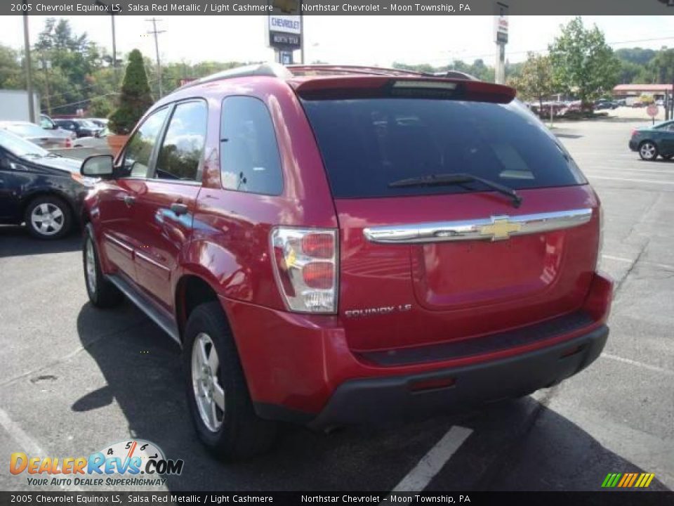 2005 Chevrolet Equinox LS Salsa Red Metallic / Light Cashmere Photo #5