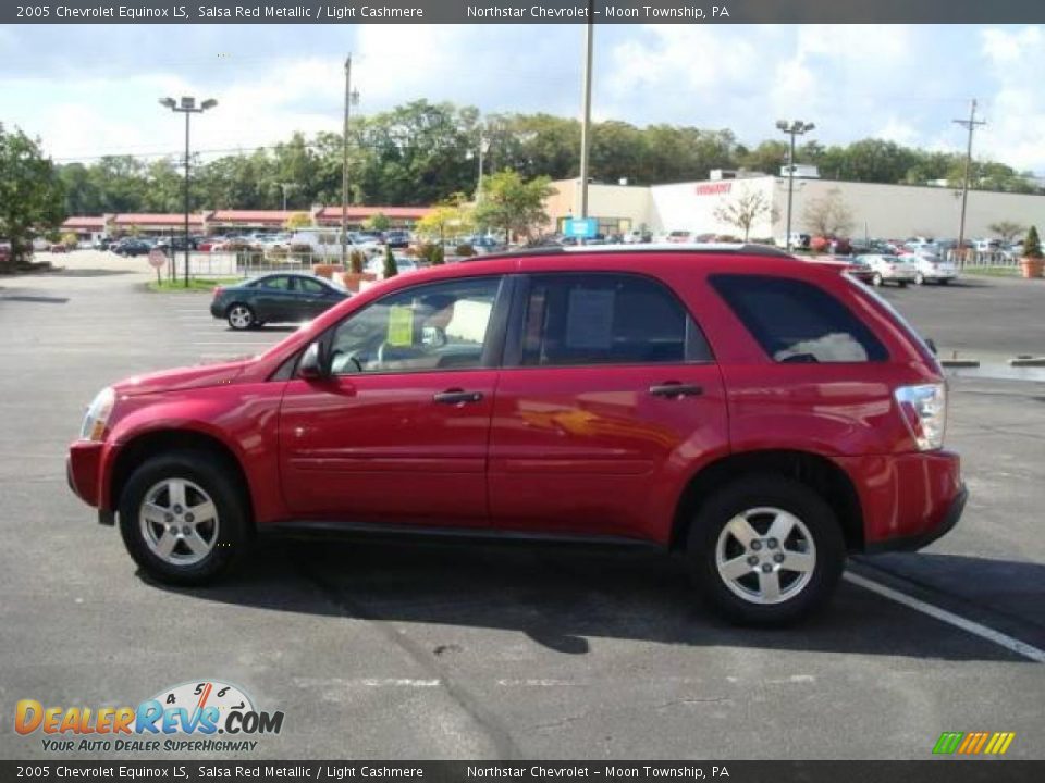 2005 Chevrolet Equinox LS Salsa Red Metallic / Light Cashmere Photo #6