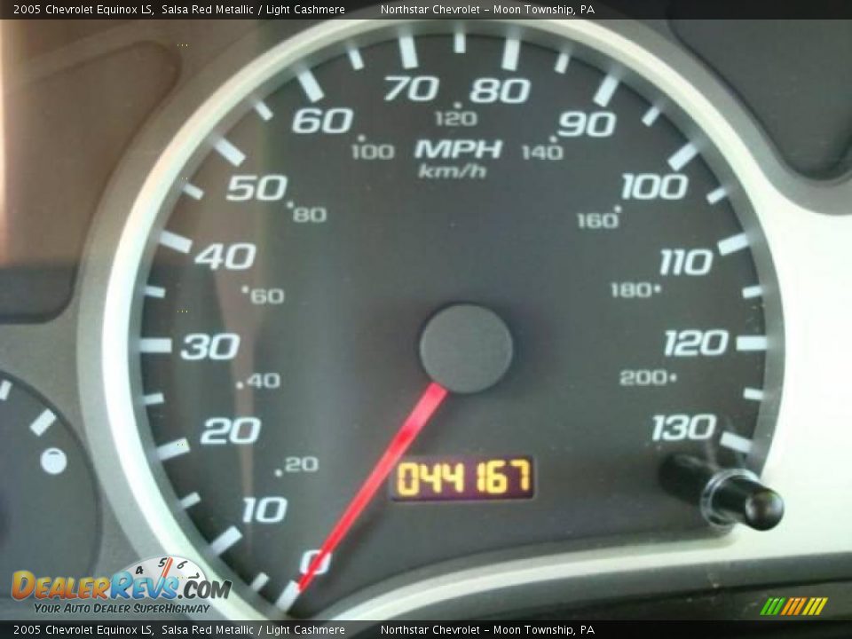 2005 Chevrolet Equinox LS Salsa Red Metallic / Light Cashmere Photo #8