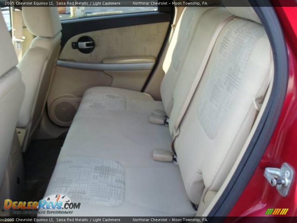 2005 Chevrolet Equinox LS Salsa Red Metallic / Light Cashmere Photo #11