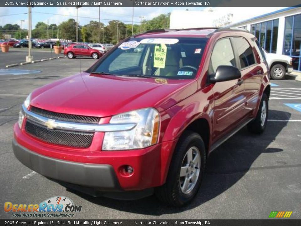 2005 Chevrolet Equinox LS Salsa Red Metallic / Light Cashmere Photo #15