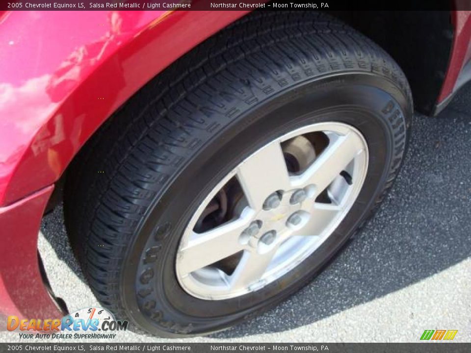 2005 Chevrolet Equinox LS Salsa Red Metallic / Light Cashmere Photo #18