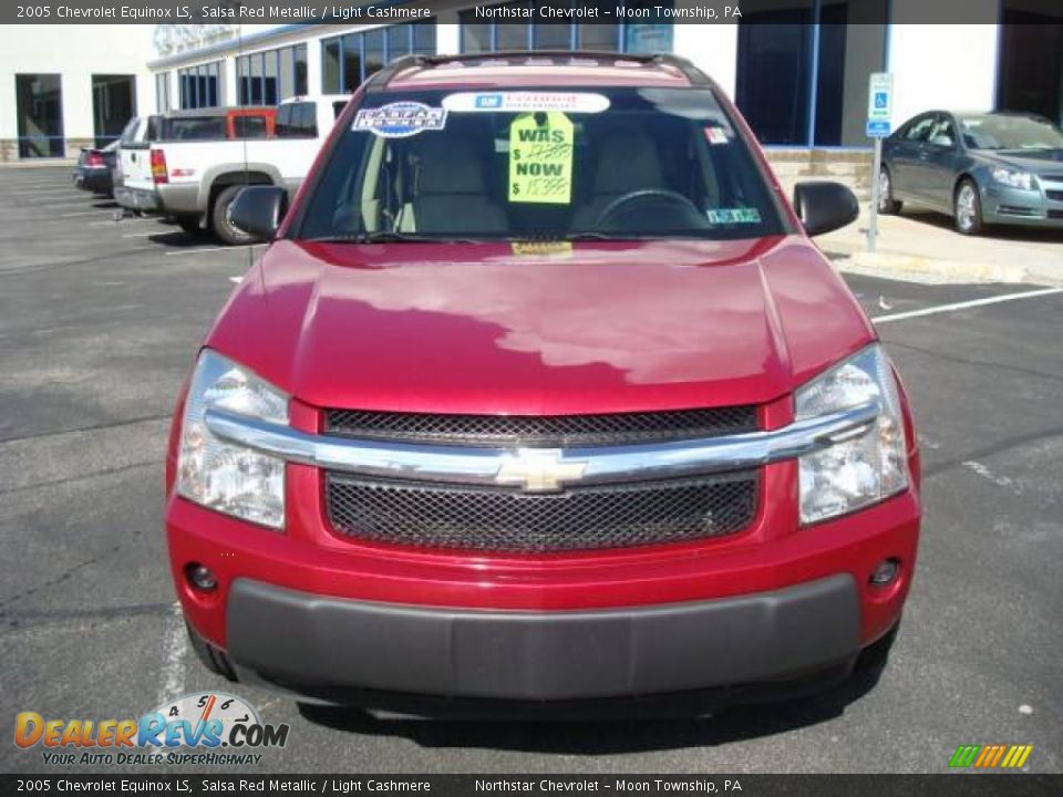 2005 Chevrolet Equinox LS Salsa Red Metallic / Light Cashmere Photo #20