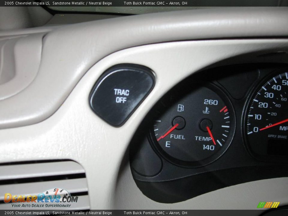 2005 Chevrolet Impala LS Sandstone Metallic / Neutral Beige Photo #9