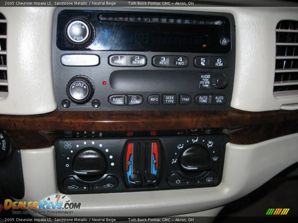 2005 Chevrolet Impala LS Sandstone Metallic / Neutral Beige Photo #10