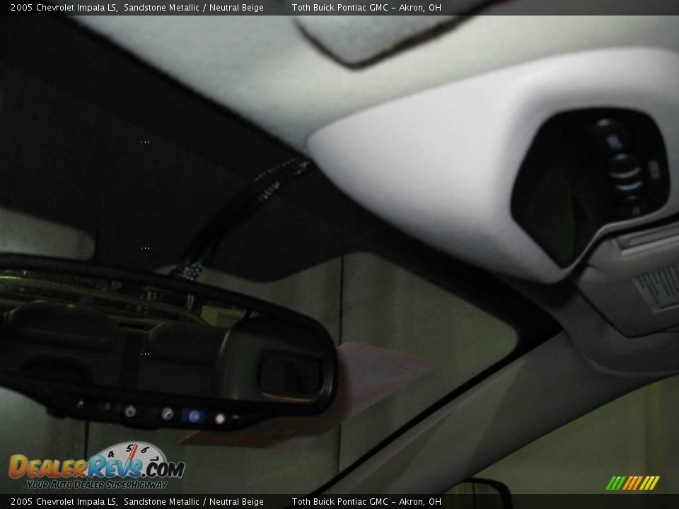 2005 Chevrolet Impala LS Sandstone Metallic / Neutral Beige Photo #13