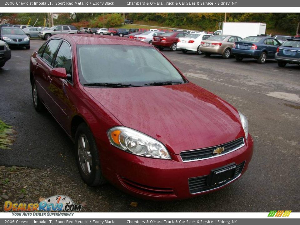 2006 Chevrolet Impala LT Sport Red Metallic / Ebony Black Photo #14