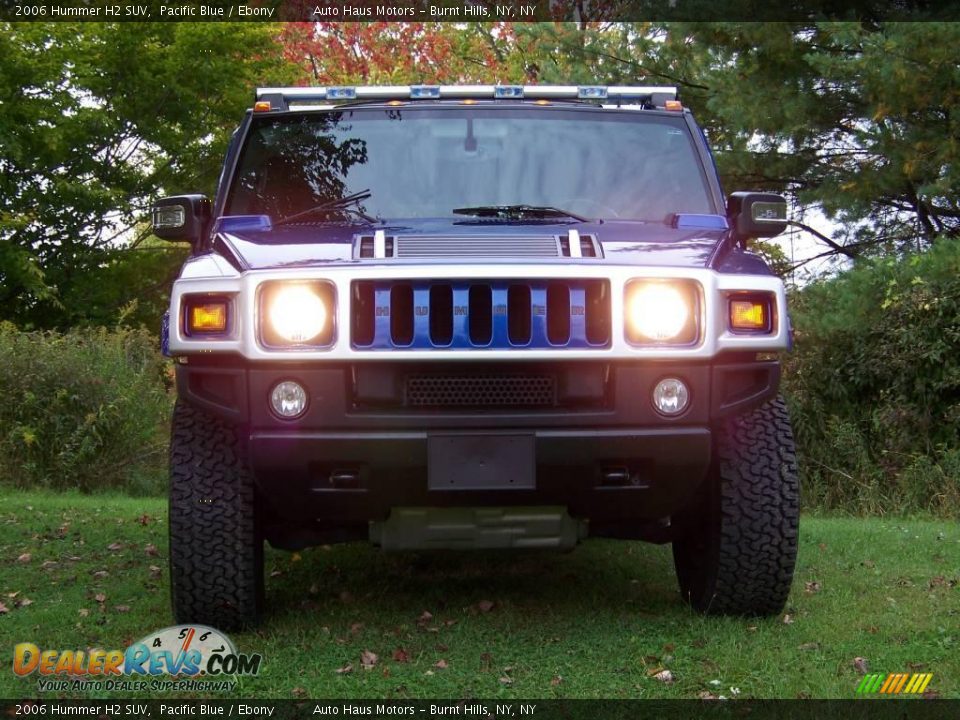 2006 Hummer H2 SUV Pacific Blue / Ebony Photo #2