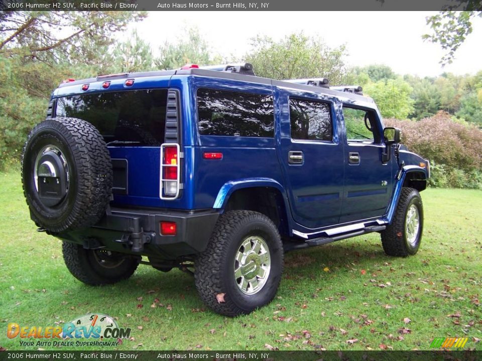 2006 Hummer H2 SUV Pacific Blue / Ebony Photo #5