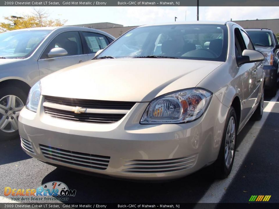 2009 Chevrolet Cobalt LT Sedan Gold Mist Metallic / Ebony Photo #1